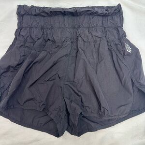 FP Movement by Free People Black High Waisted Athletic Shorts S